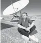  ?? AP FILE ?? A 1997 photo shows Art Bell near a satellite dish at his Pahrump, Nev., home.