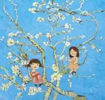  ??  ?? “My Sister’s Almond Blossom” by Carlo Ongchangco