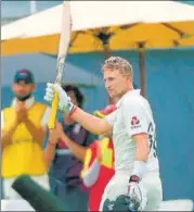  ?? AFP ?? ■
England captain Joe Root went seven Tests without a ton and was delighted to end the barren run with a double in New Zealand.