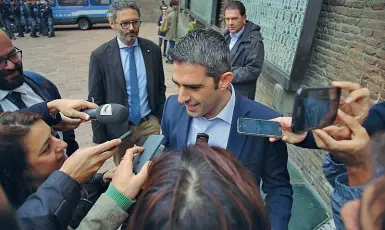 ?? Civico ?? Federico Pizzarotti è stato eletto sindaco di Parma con il Movimento 5 Stelle: nel 2016 è stato espulso dal movimento