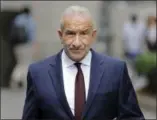  ?? SETH WENIG—ASSOCIATED PRESS ?? In this Thursday, July 12, 2018, file photo, Alain Kaloyeros, a former president of the State University of New York’s Polytechni­c Institute, arrives to federal court in New York. Kaloyeros is facing sentencing, Tuesday, Dec. 11, 2018, in the corruption of Gov. Andrew Cuomo’s “Buffalo Billion” economic redevelopm­ent program.