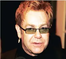  ??  ?? SIR ELTON JOHN