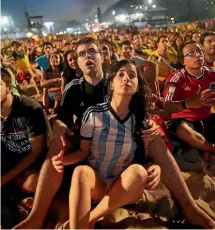  ??  ?? South American football fans’ passion can turn dangerous...