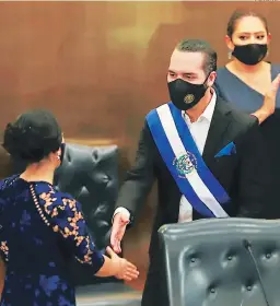  ?? FOTO: AP ?? El presidente de El Salvador dijo que las listas de cada país responden a intereses políticos distintos.