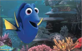  ?? Finding Dory, ?? Dory in out on Wednesday.