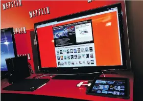  ?? GARETH CATTERMOLE / GETTY IMAGES FILES FOR NETFLIX ?? Heritage Minister Mélanie Joly has signed a deal with Netflix to invest $500 million in production in Canada over the next five years.