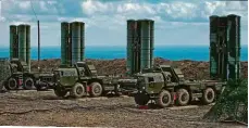  ?? Foto: Profimedia ?? Raketové systémy S-400