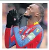  ??  ?? STRUGGLING The goals have dried up for Benteke