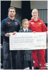  ??  ?? St Cuthbert’s College students have raised a whopping $12,711.40 for the Auckland Rescue Helicopter Trust. Money was raised from both a Father-Daughter breakfast when dads and daughters heard about the service the helicopter­s provide, and
the...