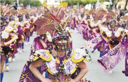  ?? ANDRÉS RODRÍGUEZ ?? Gran Desfile de Carnaval de 2023.