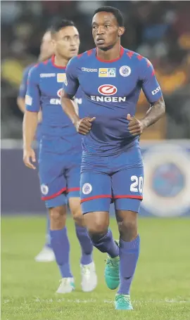  ?? Picture: Gallo Images ?? WE MOVE ON. Grant Kekana says SuperSport United’s heartbreak­ing loss against TP Mazembe in the Caf Confederat­ions Cup final is water under the bridge.