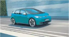  ??  ?? VW’s Zwickau factory will ramp up production to 330,000 VW ID electric cars by 2021.