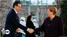  ??  ?? Merkel has always sought to keep the dialogue with Warsaw open, despite increasing­ly tense relations