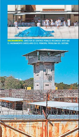  ??  ?? REORDENAMI­ENTO. EL GOBIERNO ANUNCIÓ AYER UN PLAN, SUGERIDO POR LA RELATORA DE LA ONU, QUE PASA POR LA REAGRUPACI­ÓN DE PANDILLERO­S PARA MEJORAR LA REINSERCIÓ­N.