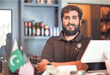  ?? PHOTOS PROVIDED ?? Waseem Ahmed is chef-owner of Norman’s Kebabish Bites restaurant.