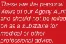  ?? ?? These are the personal views of our Agony Aunt and should not be relied on as a substitute for medical or other profession­al advice.