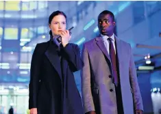  ?? ?? Holliday Grainger and Paapa Essiedu star in the second series of The Capture