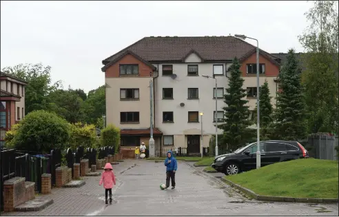  ??  ?? Police have launched an attempted murder hunt after the attack in quiet family street Ardencraig Drive, above Picture: Kirsty Anderson