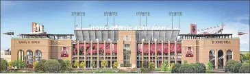  ??  ?? Thanks to Johnny Manziel, TexasA&Mwas able to raise all of the money for the massive renovation ofKyle Field in two months, according to regent Jim Schwertner, the chairman of the Committee on Buildings and Physical Plant.