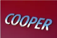  ??  ?? Best-selling Cooper comes with a 1.5 turbo petrol engine
