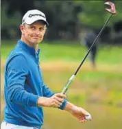  ?? AFP ?? Justin Rose of England during the third round of the BMW Championsh­ip at Aronimink Golf Club on Saturday .