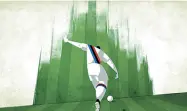  ??  ?? Facciamo gol Illustrazi­one di Osvaldo Casanova