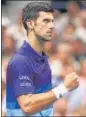  ?? AFP ?? Novak Djokovic.