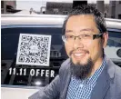  ?? Photo / Dean Purcell ?? Agency88’s Nick Siu says Singles’ Day is a huge opportunit­y for New Zealand retailers.