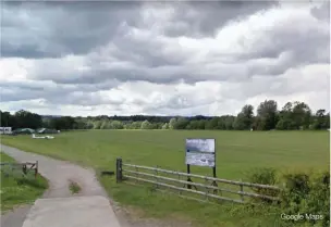  ?? Google Maps ?? Steve Evans, 54, died as a result of injuries sustained in the crash at an airfield operated by South Wales Gliding Club in Gwernesney, Monmouthsh­ire.