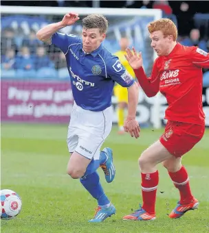  ?? Matt Ratcliffe ?? ●● Macc have signed Jack Mackreth after he left Tranmere Rovers