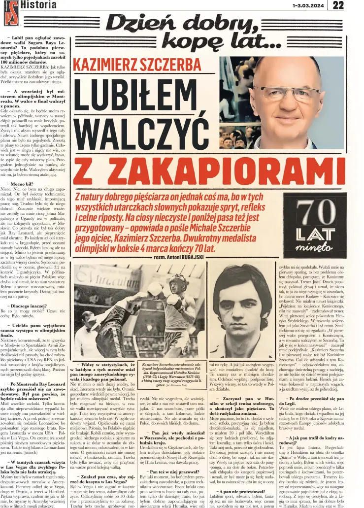  ?? (fot. Aleksandra Kluk) ?? Kazimierz Szczerba czterokrot­nie zdobywał indywidual­ne mistrzostw­o Polski. Reprezento­wał Hutnika Kraków (1970–75) i Legię Warszawa (1975–88), z którą cztery razy wygrał rozgrywki ligowe.