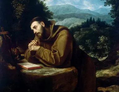  ??  ?? Spirituali­tà Lodovico Cardi detto il Cigoli «San Francesco D’Assisi»