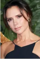  ??  ?? Regime: Victoria Beckham