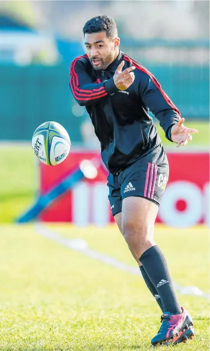  ?? Photo / Photosport ?? Richie Mo’unga’s time has come as a starting test first-five.