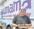  ?? [TIM JOHNSON/ALIVE] ?? Laura Lee, owner of the Ajumama food truck.