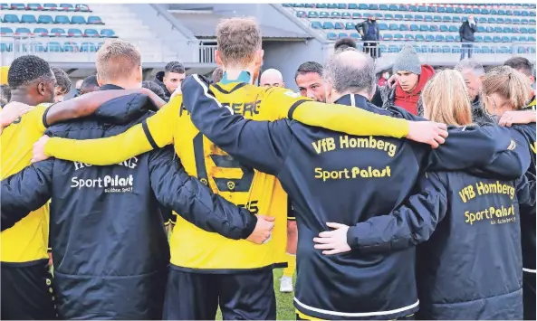  ?? FOTO: FIRO SPORTPHOTO / VOLKER NAGRASZUS ?? Der VfB Homberg konnte in Lotte den zweiten Sieg in Folge feiern.