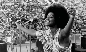  ?? Carla Thomas at the Wattstax festival. Photograph: Stax Records ??