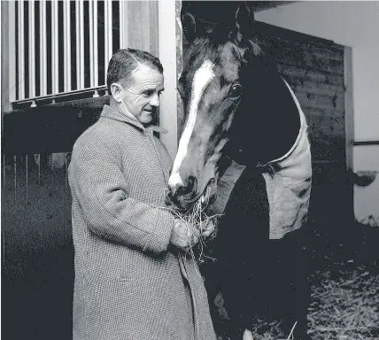  ??  ?? > Sir Gordon Richards was the greatest flat jockey of all time, according to our columnist