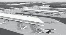  ??  ?? Buscan. El nuevo gobierno también expandiría la capacidad del aeropuerto de Santa Lucía.