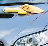  ?? DREAMSTIME ?? Bob Weber recommends waxing your car twice a year.