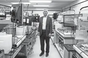  ??  ?? Bob Bean serves as the president of Transnetyx in Cordova. Tranxnetyx provides outsourced genotyping services and can detect mutations in mice, zebrafish, rabbits, ferrets, goats and rats. BRAD VEST/THE COMMERCIAL APPEAL