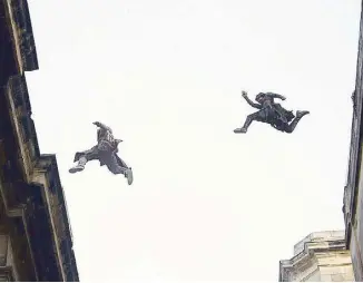  ??  ?? The action-adventure features breathtaki­ng fight scenes and rooftop chases