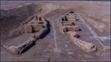  ?? (AP/Nabil al-Jourani) ?? What is considered one of the world’s oldest bridges, some 4,000 years old, is seen Feb. 23 near the ancient city-state of Lagash.