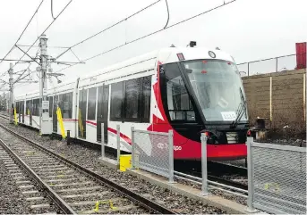  ?? BRUCE DEACHMAN ?? Ottawa city council will eventually have to decide which suburb will be the first to get LRT service. “We want to be ready for both proposals, both Barrhaven and Kanata,” Mayor Jim Watson said.