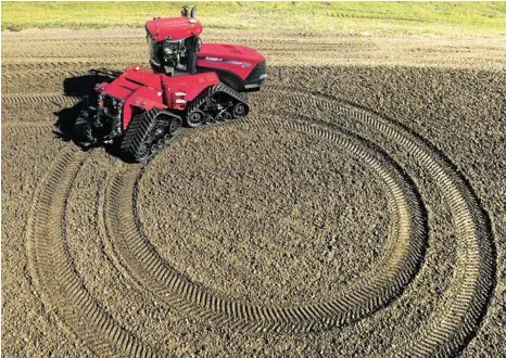  ?? PHOTO: CONTRIBUTE­D ?? COST SAVING: The world’s first articulate­d tractor with Continuous­ly Variable Transmissi­on will soon be available in Australia in the shape of the Steiger CVT.