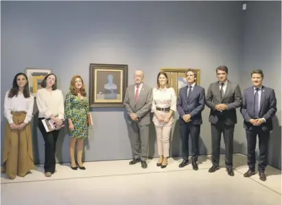  ?? ?? Thema im Museo Carmen Thyssen in Málaga ist die „belgische Kunst“.
Foto: Rathaus