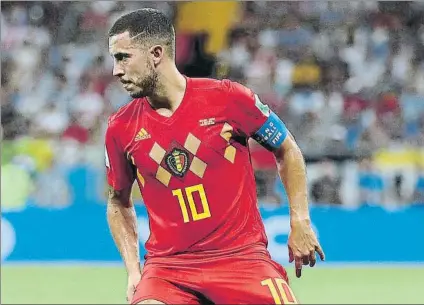  ?? FOTO: GYI ?? Eden Hazard sí estará El crack del Chelsea volverá a ser el líder de Bélgica ante las bajas, entre otros, de Kevin de Bruyne