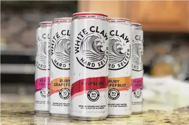  ?? Contribute­d photo ?? Businesses in Connecticu­t were surprised to learn that spirit-based seltzers would be subject to a 10-cent deposit. Malt-based seltzers, like White Claw, are less of an issue.