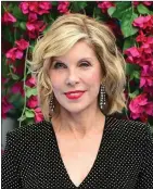  ??  ?? Christine Baranski See Question 6.