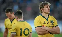  ?? GETTY IMAGES ?? Once again the Wallabies were left to ponder defeat in a Bledisloe Cup test against the All Blacks.